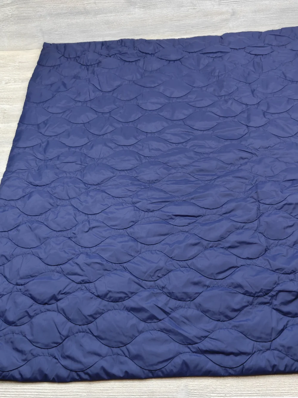 NWT Offline by Aerie Quilted Packable Outdoor Blanket Blue NEW Puffer Travel Car